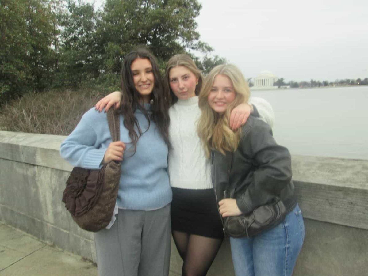 Student Council members in Washington D.C.