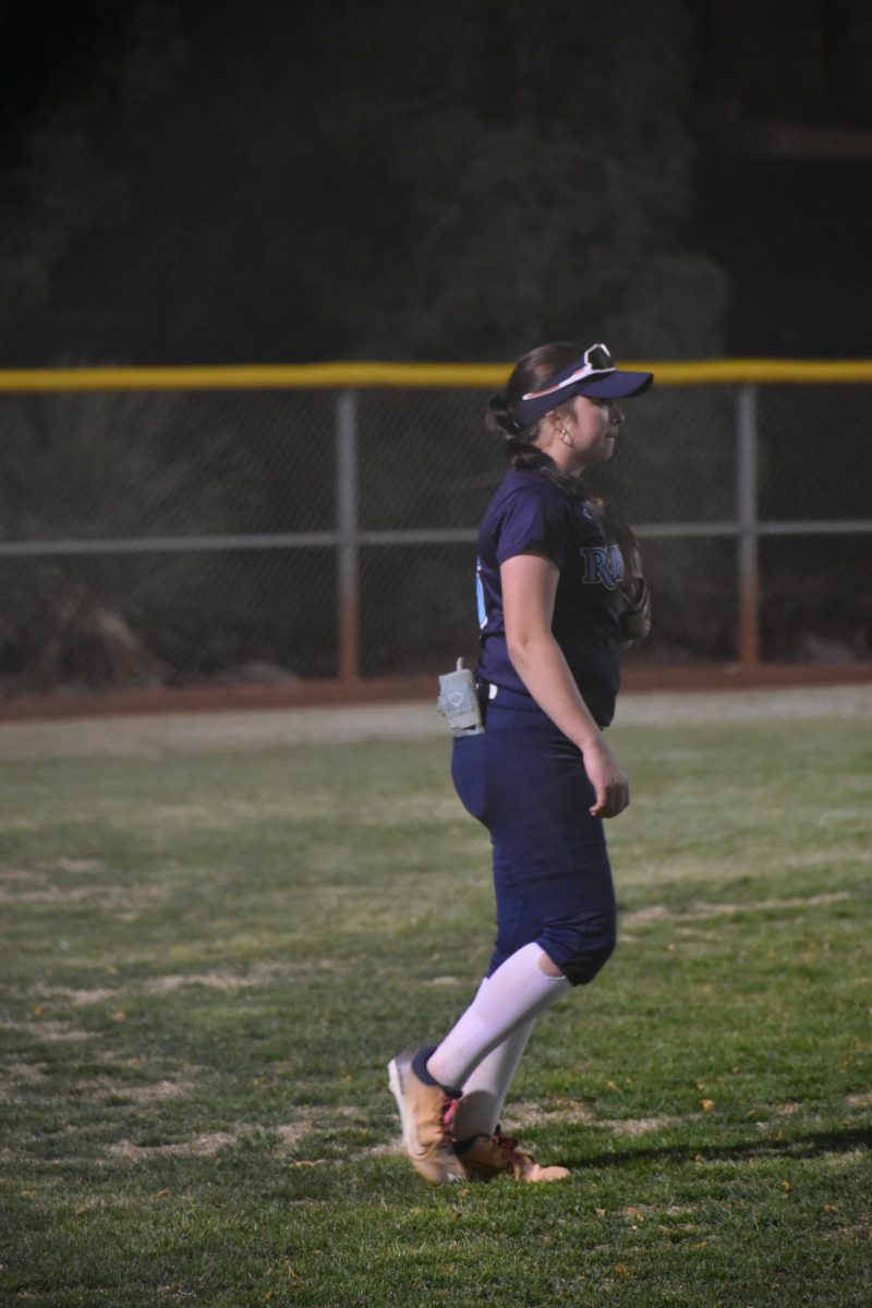 Breanna Nielson in the field