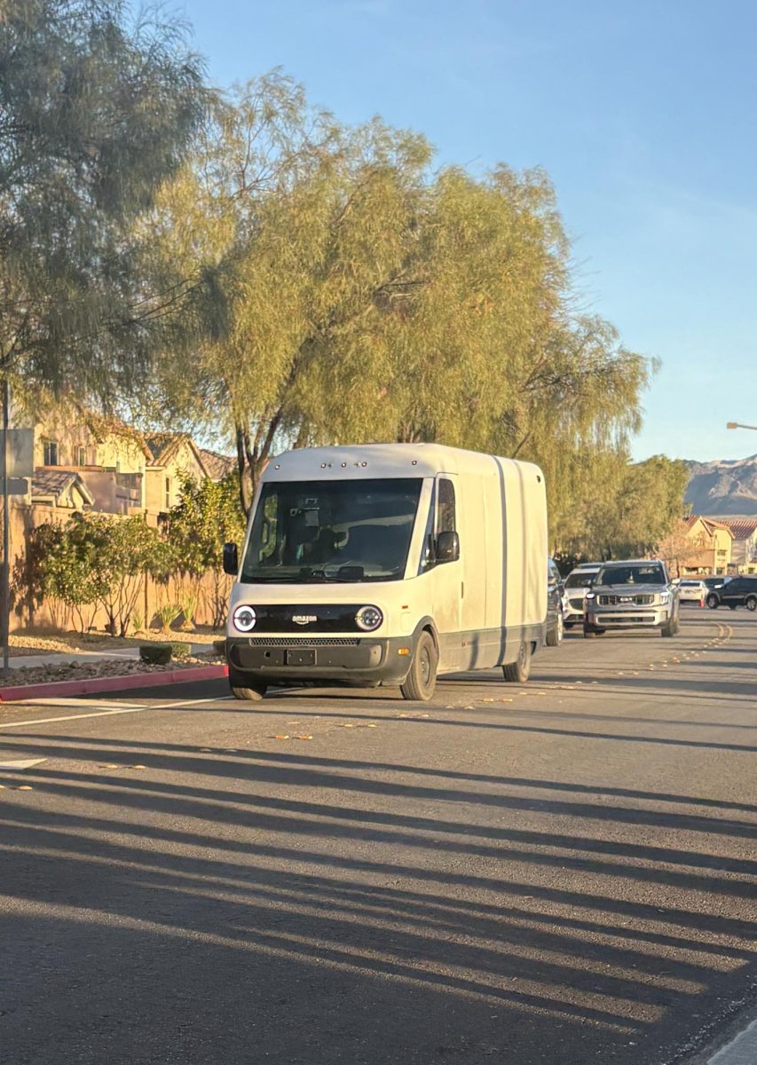 White Amazon Truck