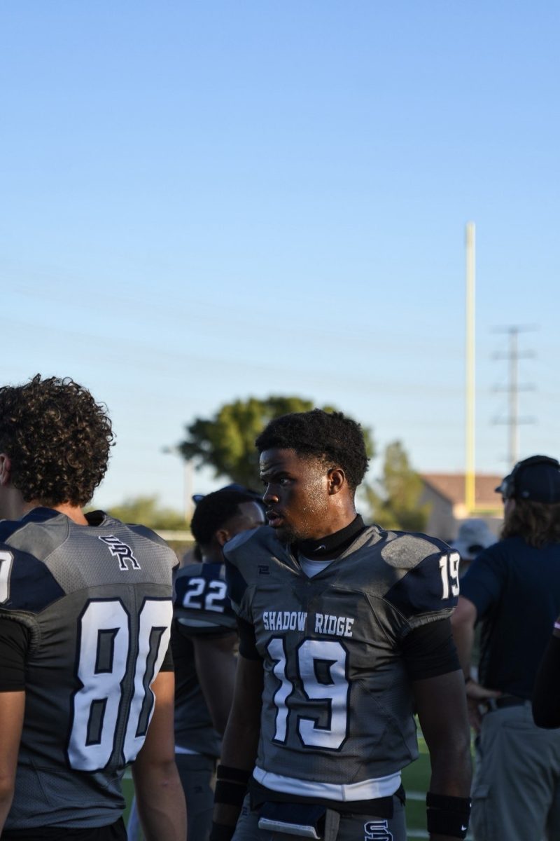 Evan Collier at one of his football practices after school