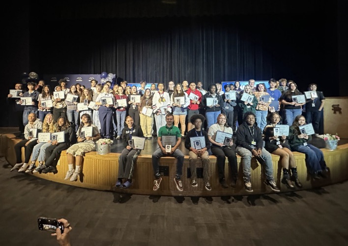 Student of the Month Ceremony