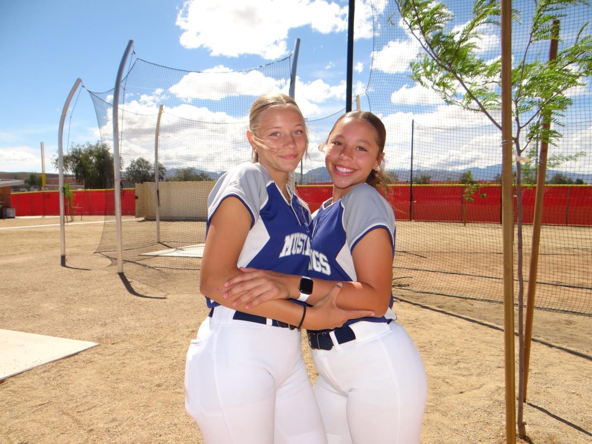 Katey Canty with one of her best friends, Skylee Gonzalez.