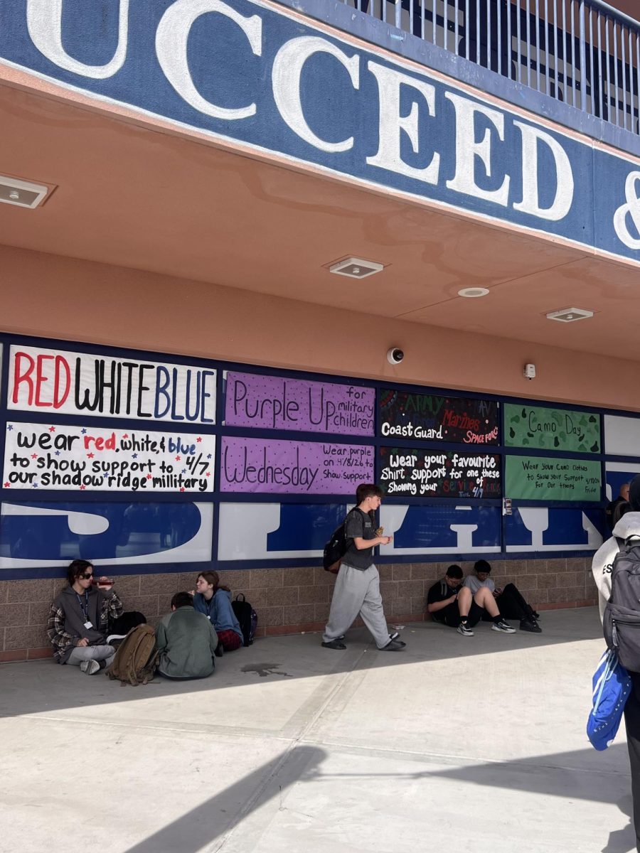 Spirit week for military awareness 
