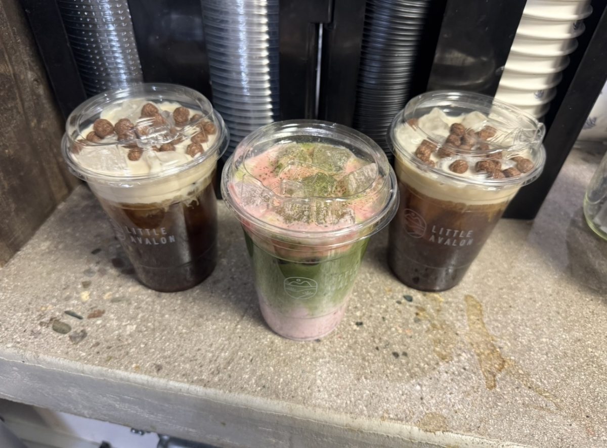 Popular drinks at Little Avalon